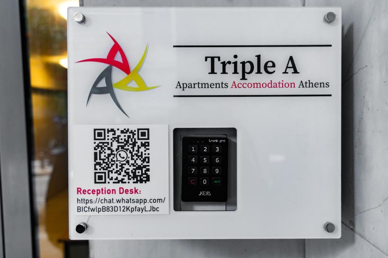 Aparthotel Triple A @ Trendy Psiri - Art & Nightlife Athen Exterior foto